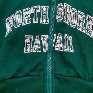 Green Cropped Jacket from Shein